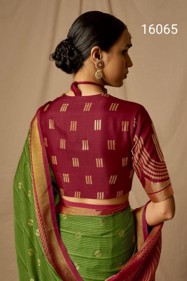 Kimora Meera Soft Silk Designer Soft Brasso Silk Saree Collection